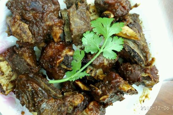 电饭锅炆焗牛排骨的做法图解7