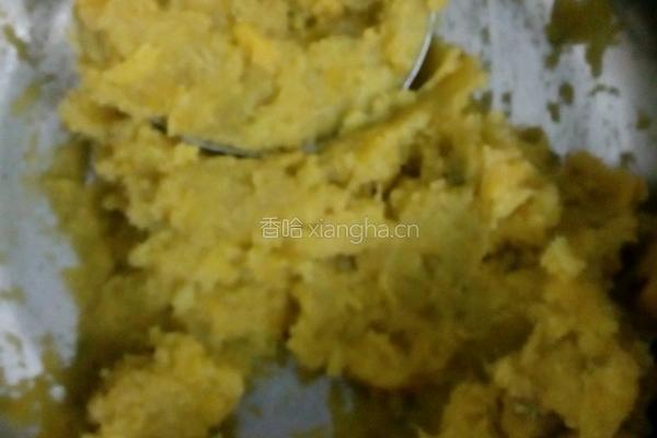 红暑糯米麻团的做法图解2