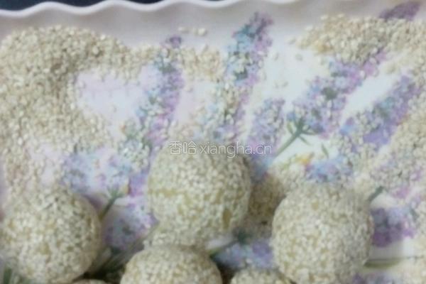 红暑糯米麻团的做法图解6