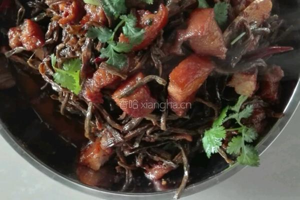 干豆角红烧肉的做法图解7