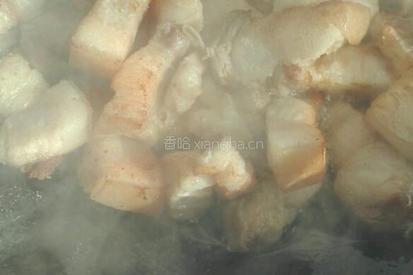 干豆角红烧肉的做法图解4