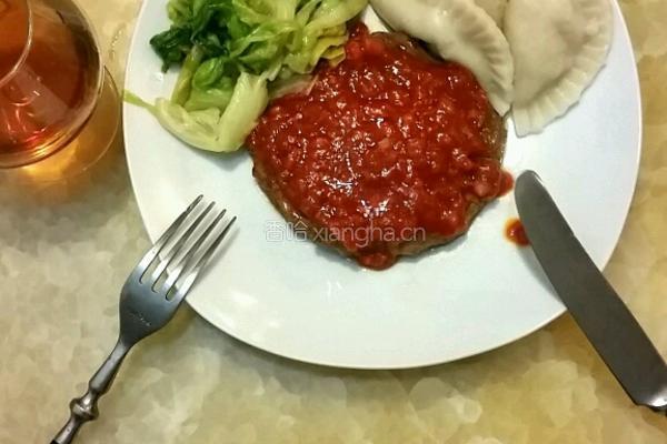 茄汁牛扒的做法图解5