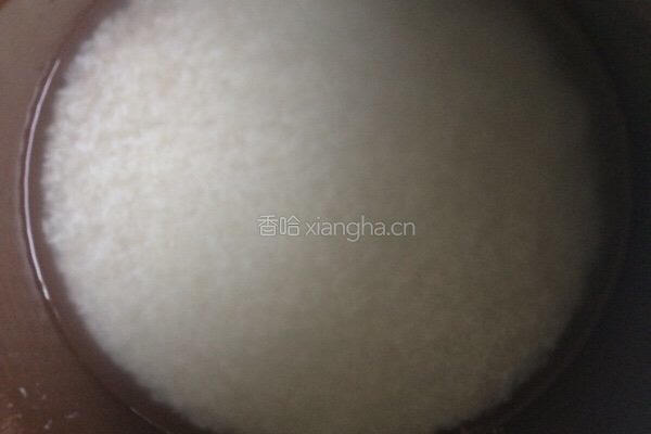 腊肠豆焖饭的做法图解3