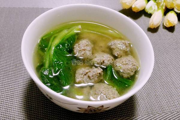 牛肉丸子汤的做法图解10