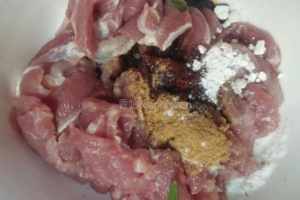 瘦肉焖炸豆腐的做法图解3