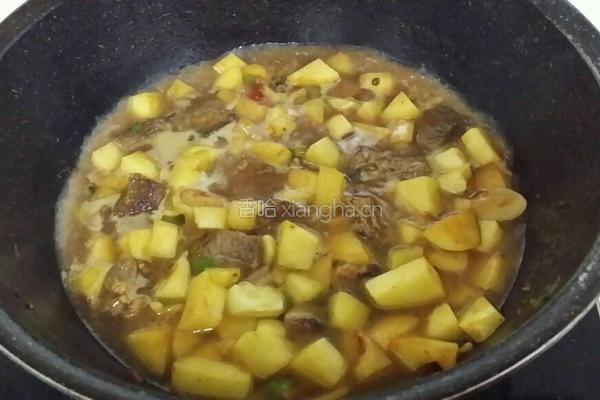 牛肉土豆的做法图解3