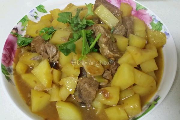 牛肉土豆的做法图解4