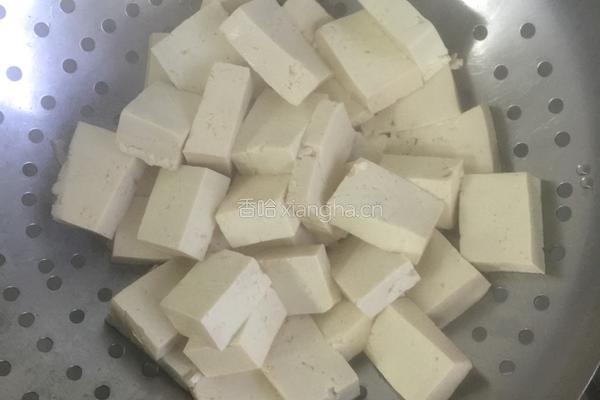 红烧豆腐的做法图解2