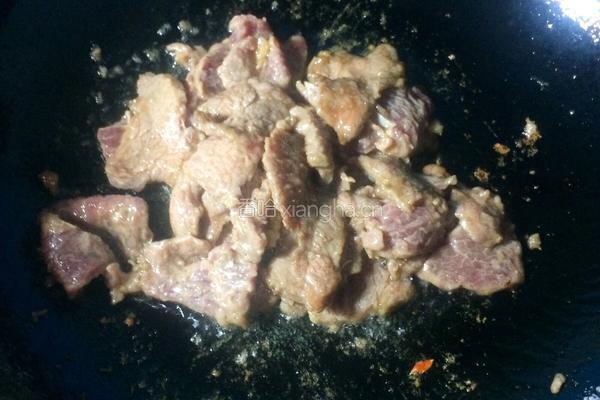 双椒炒牛肉的做法图解6
