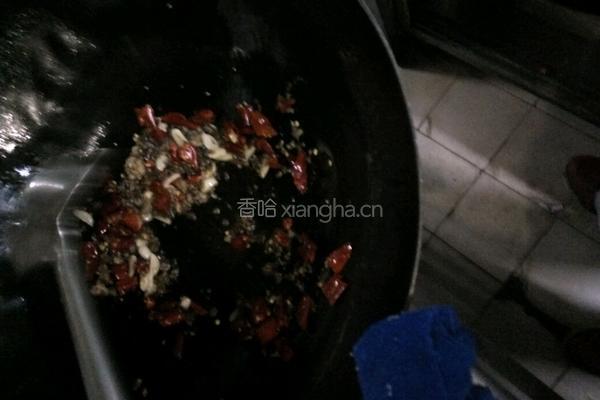 干煸四季豆的做法图解5