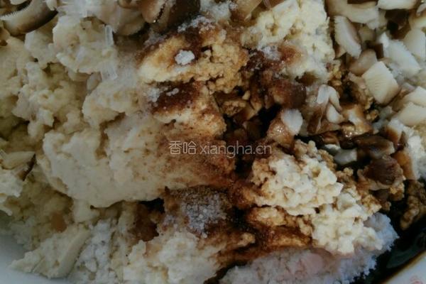 香菇豆腐丸的做法图解4