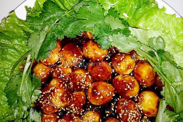 糖醋虎皮鹌鹑蛋的做法图解15