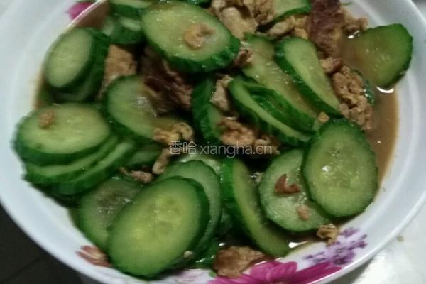 黄瓜片炒鸡蛋的做法图解8