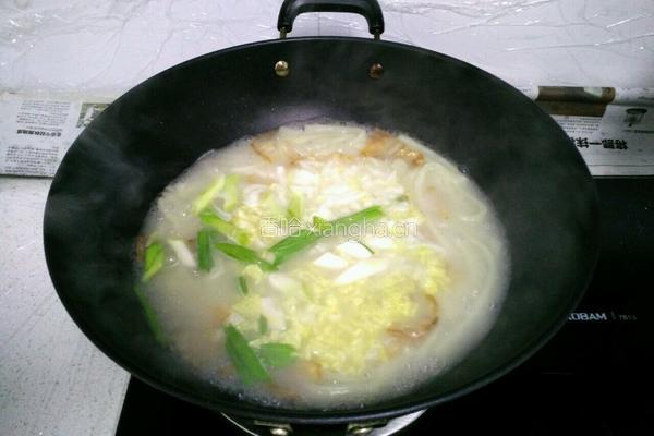 腊肉煮豆丝的做法图解8