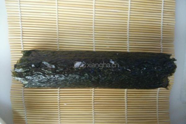 紫菜包饭配大虾沙拉的做法图解6