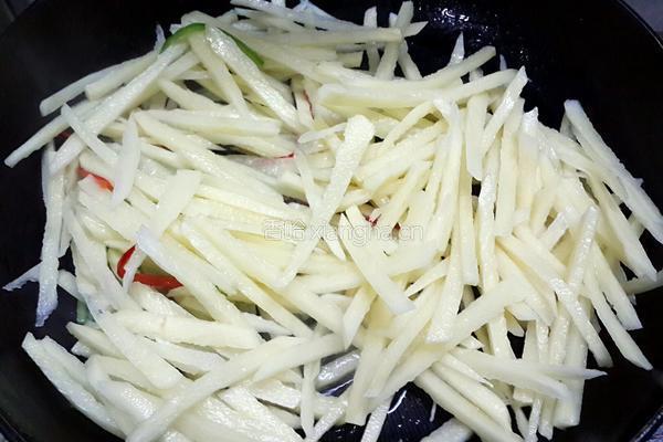 醋溜土豆丝的做法图解5