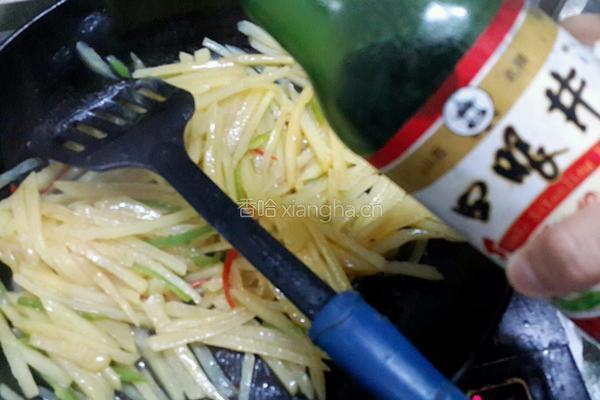 醋溜土豆丝的做法图解7