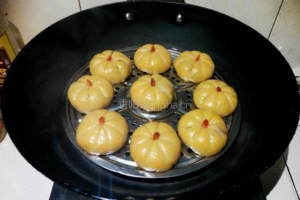 紫薯南瓜饼的做法图解13