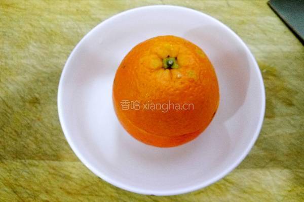 盐蒸橙子的做法图解4