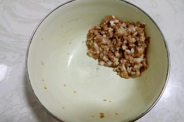 肉沫茄条的做法图解4