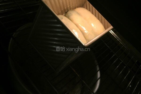 抹茶奶香吐司的做法图解11