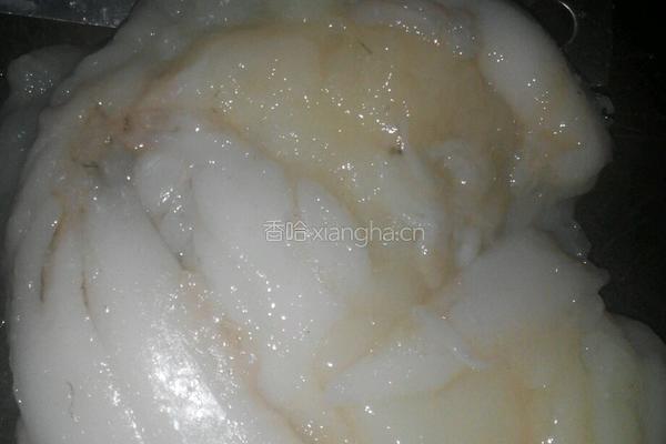 鱿鱼蛋煎饼的做法图解1