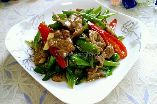 杭椒牛柳的做法图解15