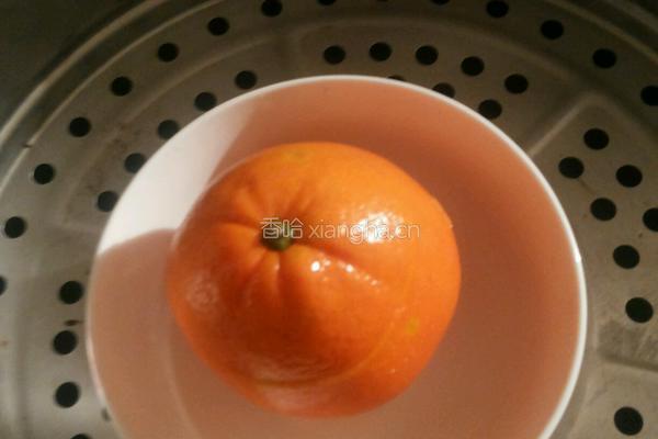 盐蒸橙子的做法图解5