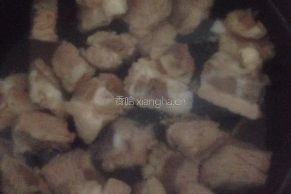 菠菜排骨粥的做法图解2