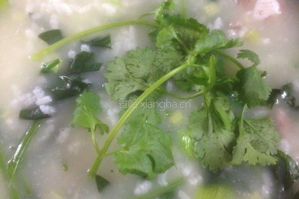 菠菜排骨粥的做法图解15
