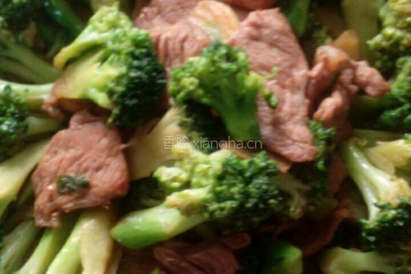 西兰花炒肉