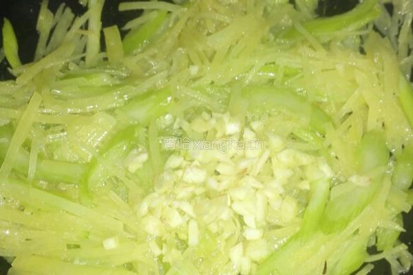 西芹土豆丝的做法图解8