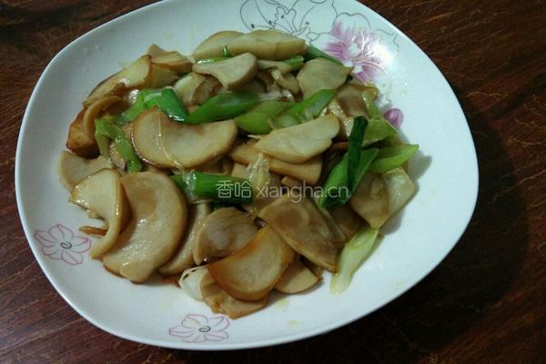 大葱炒杏鲍菇的做法图解8