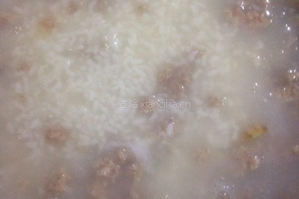 肉末菠菜粥的做法图解7