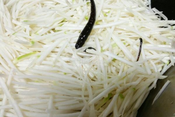 芥菜丝的做法图解3