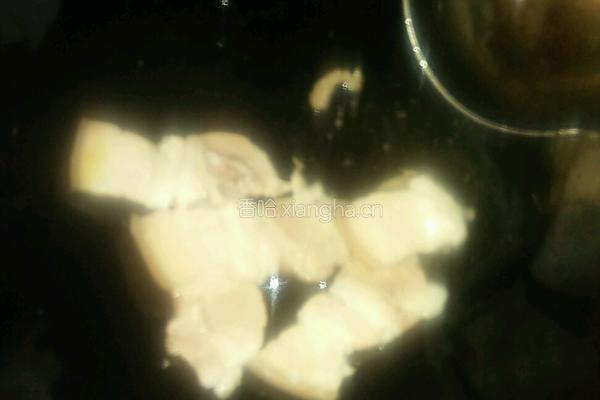 花菜炒肉片的做法图解4