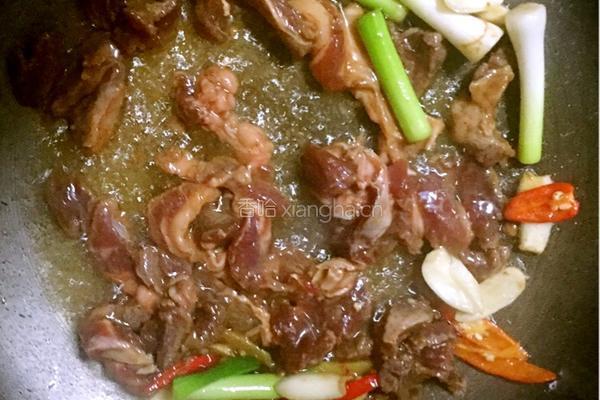 双椒羊肉的做法图解5