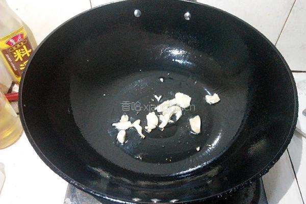 肉沫白灼菜心的做法图解5