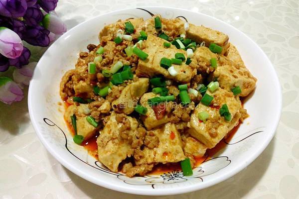麻婆豆腐的做法图解12