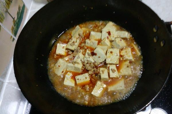 麻婆豆腐的做法图解10
