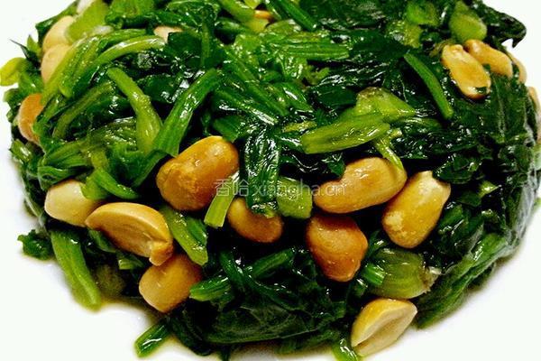 果仁菠菜的做法图解5