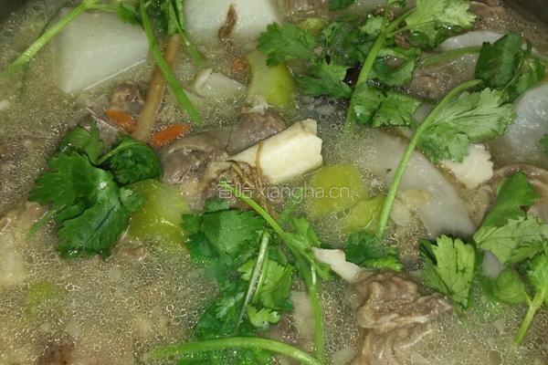羊肉养生滋补汤