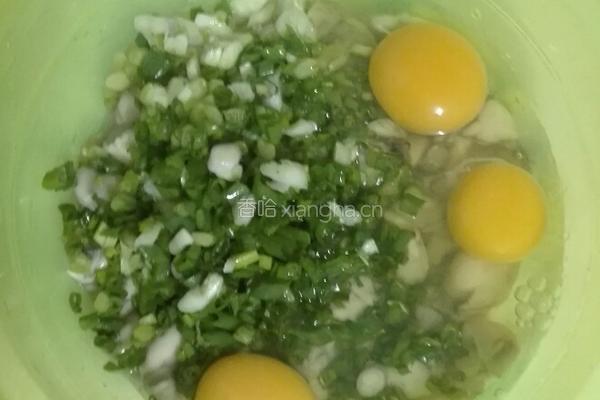 牡蛎煎蛋的做法图解3