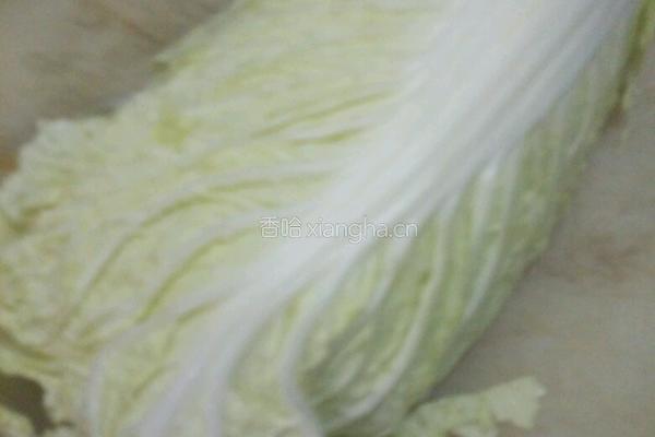千张白菜丝的做法图解1
