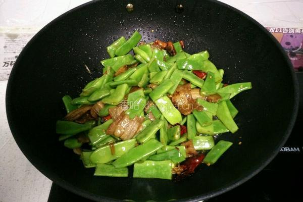 四季豆烧肉的做法图解8