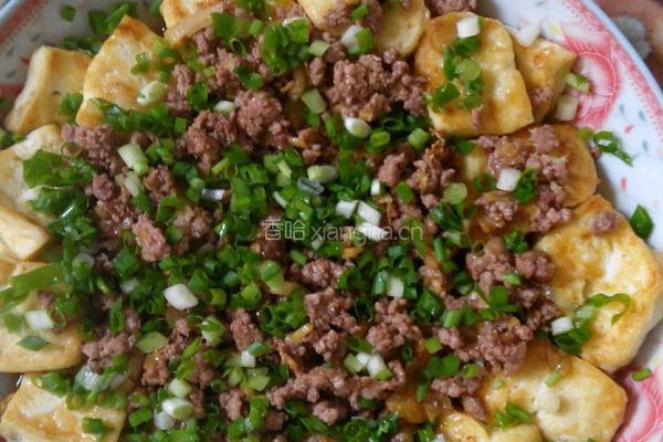 豆腐肉末的做法图解5