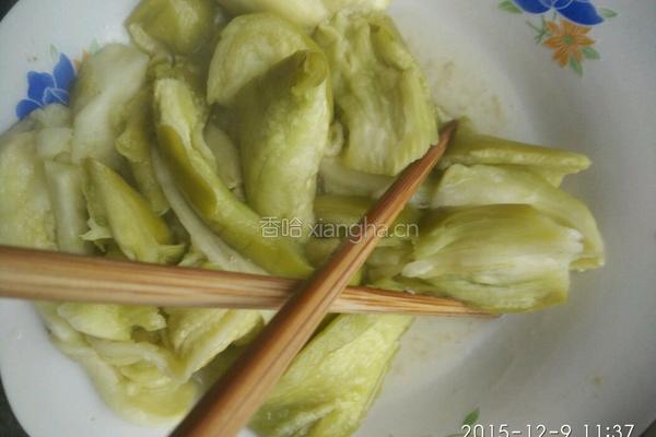 农村烩茄子的做法图解7