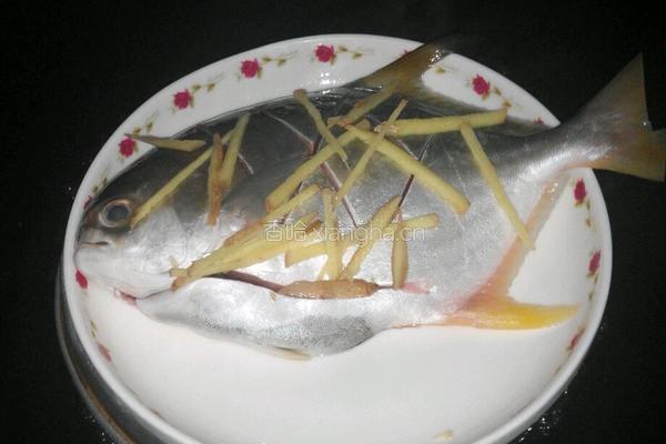 清蒸金鲳鱼的做法图解2