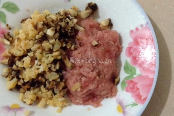 蒲瓜酿肉的做法图解3