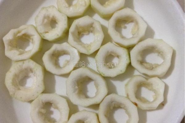 蒲瓜酿肉的做法图解2